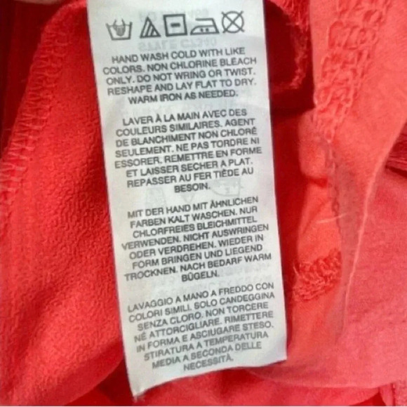 J CREW | Coral Double Layer Ruffle Hem Cotton Sleeveless Tank Top Size M - Picture 10 of 10